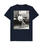 Navy Blue Dame Barbara Windsor Unisex Crew Neck T-shirt