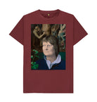 Red Wine Iris Murdoch Unisex t-shirt