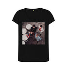 Black The Who Women's Scoop Neck T-shirt