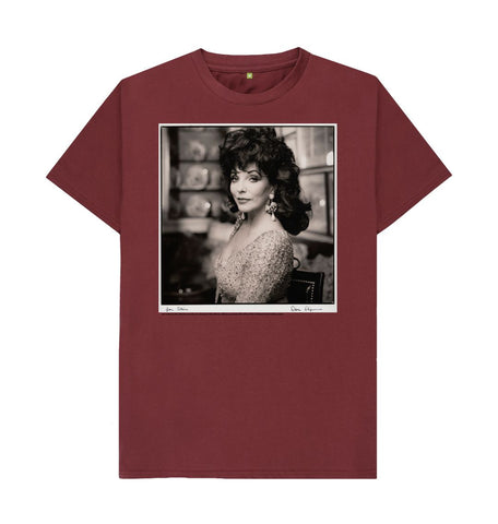 Red Wine Joan Collins Unisex T-Shirt