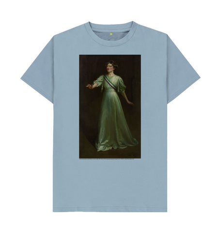 Stone Blue Christabel Pankhurst Unisex t-shirt