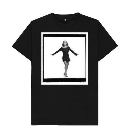 Black Geri Halliwell Unisex Crew Neck T-shirt