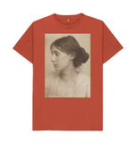 Rust Virginia Woolf Unisex T-Shirt