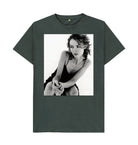 Dark Grey Saffron Burrows Unisex T-Shirt