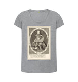 Athletic Grey Pocahontas Women's Scoop Neck T-shirt