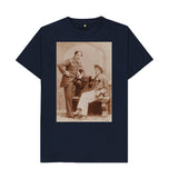 Navy Blue Oscar Wilde and Lord Alfred Bruce Douglas Unisex T-Shirt