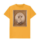 Mustard Sarah Biffin Unisex Crew Neck T-shirt