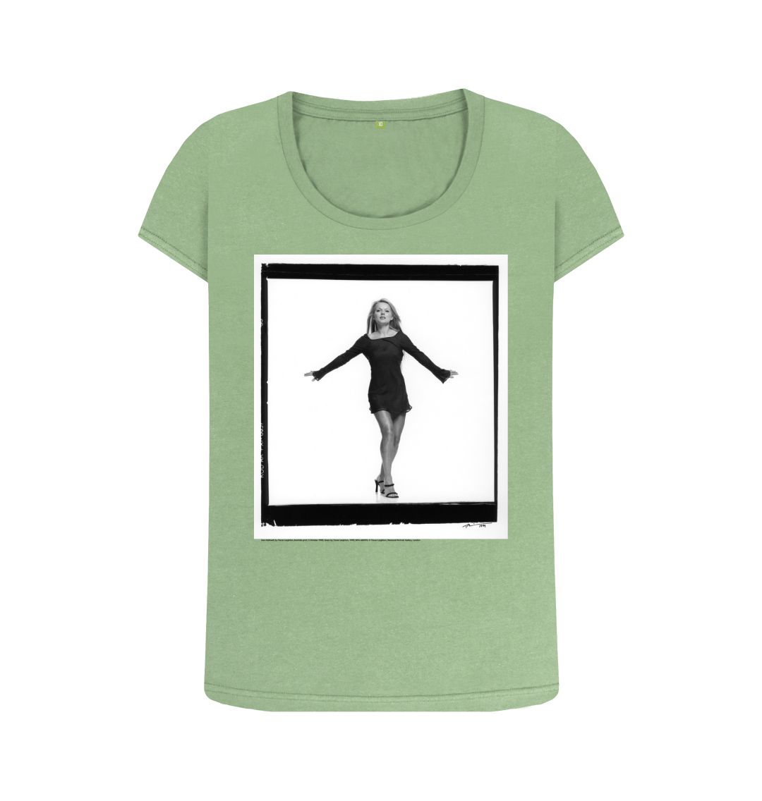 Sage geri halliwell women's scoop neck t shirt
