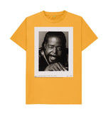 Mustard Barry White Unisex Crew Neck T-shirt