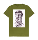 Moss Green Stephen Fry Unisex t-shirt