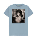 Stone Blue Joan Collins Unisex T-Shirt
