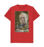 Red Winston Churchill Unisex T-Shirt