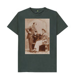 Dark Grey Oscar Wilde and Lord Alfred Bruce Douglas Unisex T-Shirt