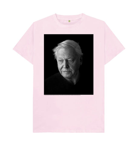 Pink Sir David Attenborough Unisex T-Shirt