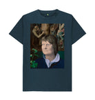 Denim Blue Iris Murdoch Unisex t-shirt