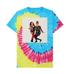 Tie Dye Joanna Lumley; Jennifer Saunders as Edina and Patsy in 'Absolutely Fabulous' Unisex Crew Neck T-shirt