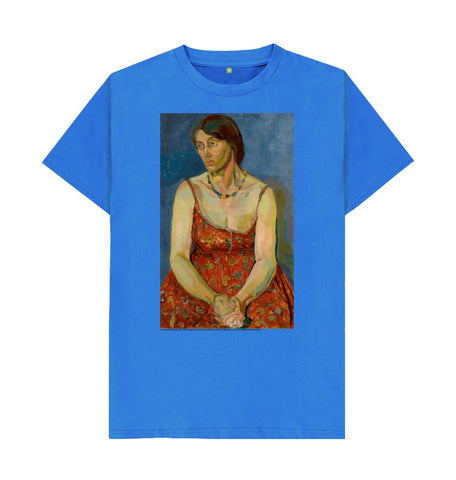 Bright Blue Vanessa Bell Unisex t-shirt
