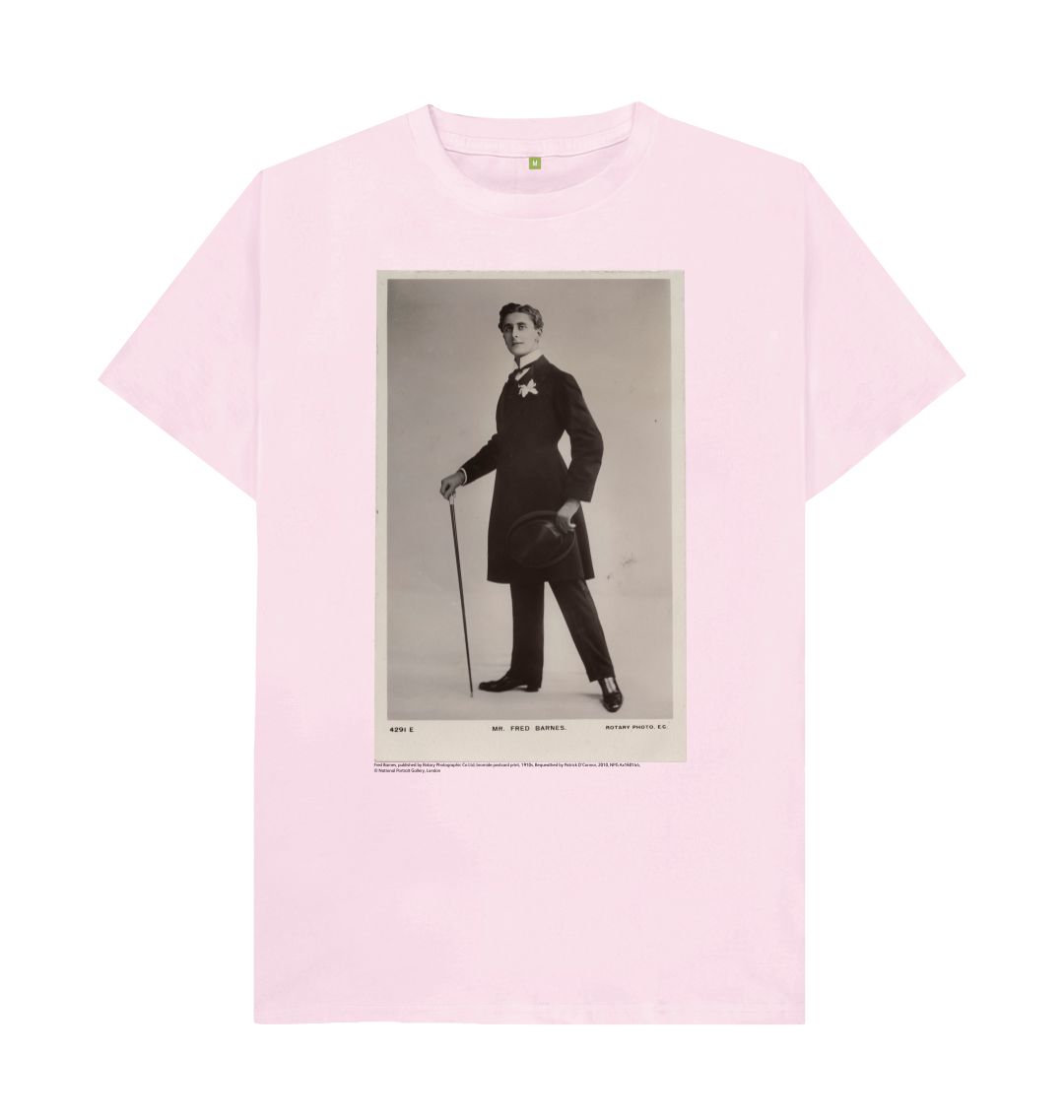 Pink fred barnes unisex t shirt