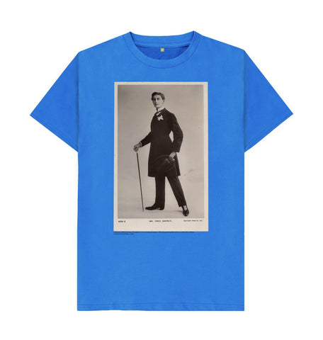 Bright Blue Fred Barnes Unisex T-Shirt