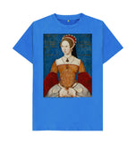 Bright Blue Queen Mary I Unisex T-Shirt