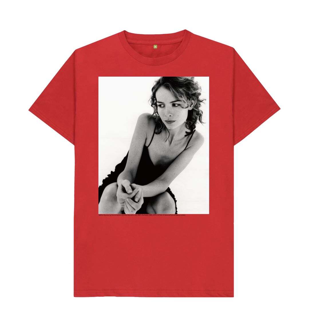 Red saffron burrows unisex t shirt