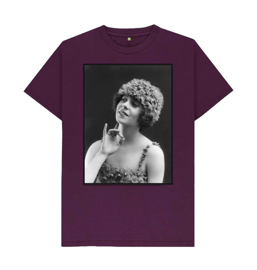 Purple ninette de valois unisex t shirt