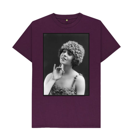 Purple Ninette de Valois Unisex t-shirt