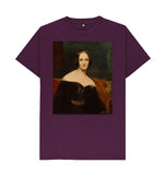 Purple Mary Shelley Unisex t-shirt