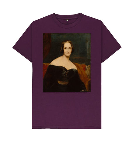 Purple Mary Shelley Unisex t-shirt