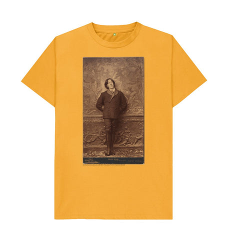Mustard Oscar Wilde Unisex t-shirt