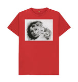 Red Greta Garbo Unisex t-shirt