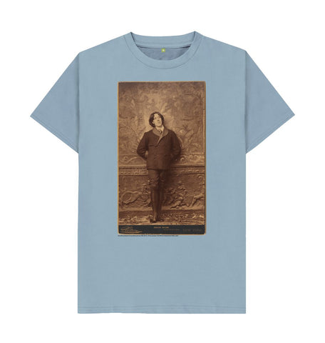 Stone Blue Oscar Wilde Unisex t-shirt