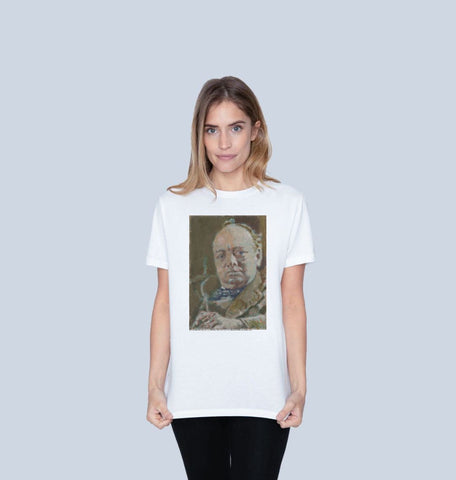 Winston Churchill T-shirt unisexe