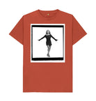 Rust Geri Halliwell Unisex Crew Neck T-shirt