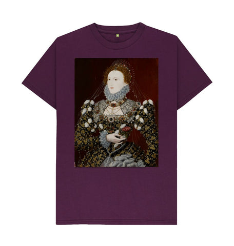 Purple Queen Elizabeth I NPG 190 Unisex T-Shirt