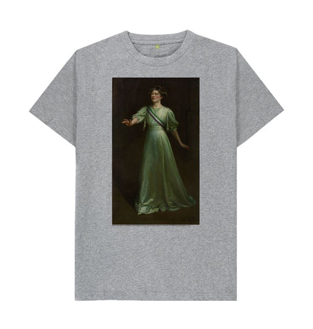 Athletic Grey Christabel Pankhurst Unisex t-shirt