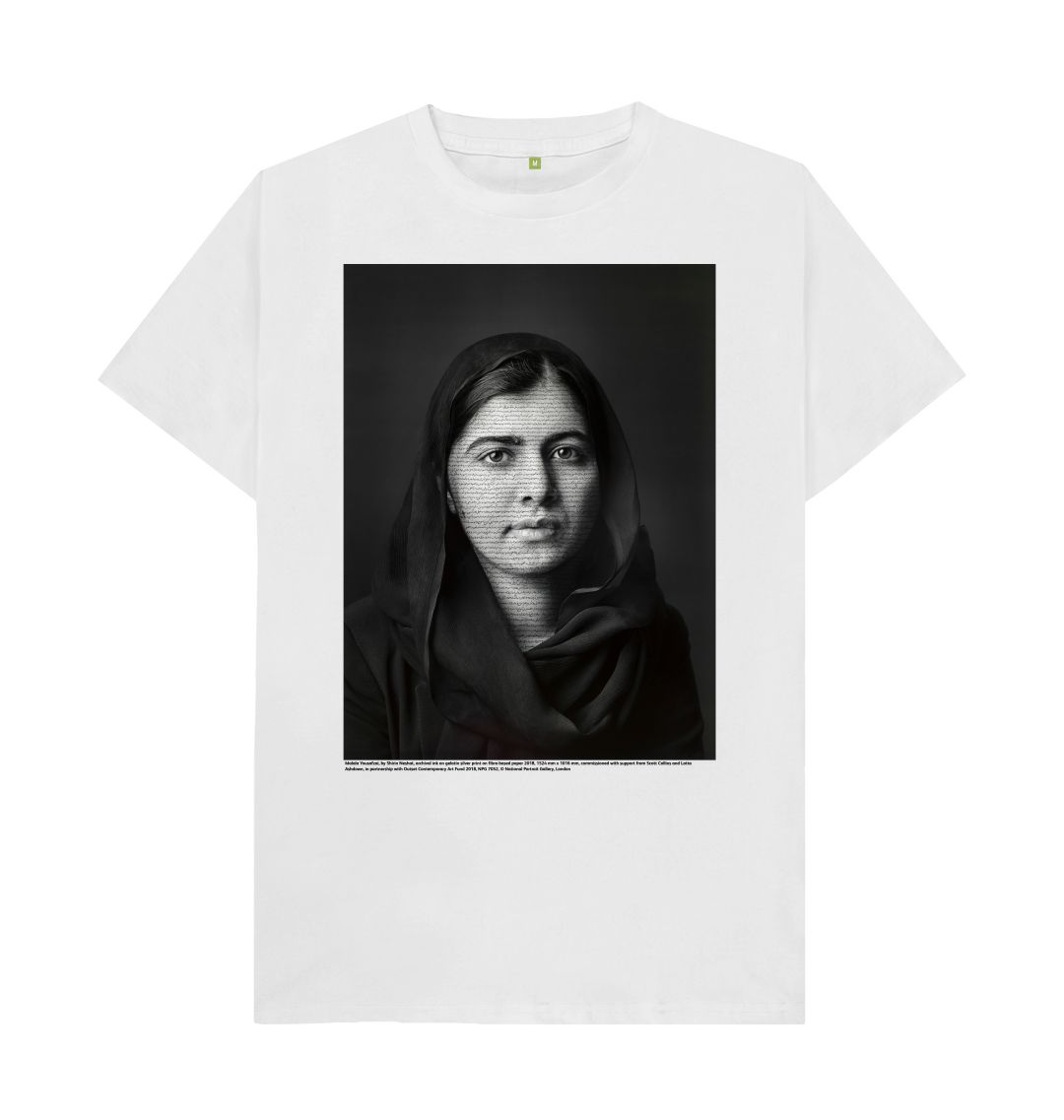 White malala yousafzai unisex t shirt
