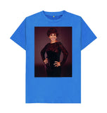 Bright Blue Shirley Bassey Unisex T-Shirt