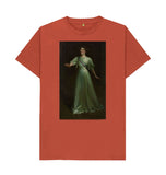 Rust Christabel Pankhurst Unisex t-shirt