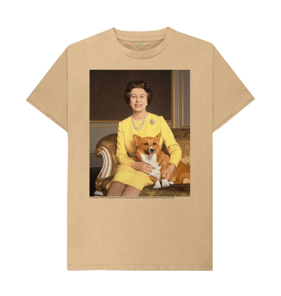 Sand queen elizabeth ii unisex t shirt