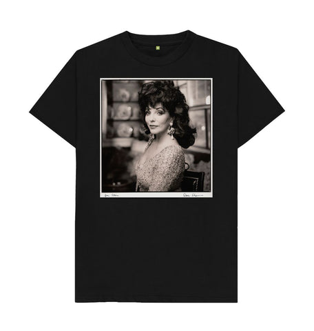 Black Joan Collins Unisex T-Shirt