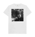 White David Bowie Unisex Crew Neck T-shirt