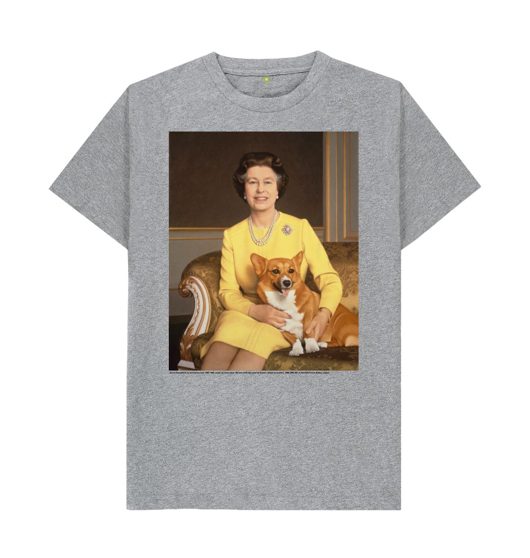 Athletic grey queen elizabeth ii unisex t shirt