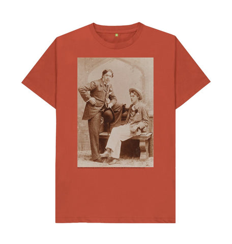 Rust Oscar Wilde and Lord Alfred Bruce Douglas Unisex T-Shirt