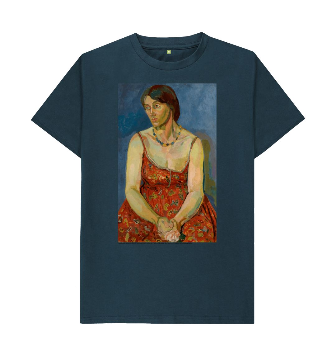 Denim blue vanessa bell unisex t shirt