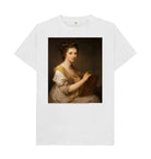White Angelica Kauffmann Unisex Crew Neck T-shirt