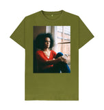 Moss Green Bernardine Evaristo Unisex t-shirt