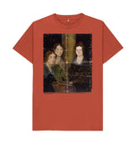 Rust The Bronte Sisters Unisex T-Shirt