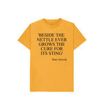 Mustard Kids Mary Seacole quote T-shirt
