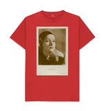 Red Greta Garbo by Ross-Verlag  Unisex T-Shirt